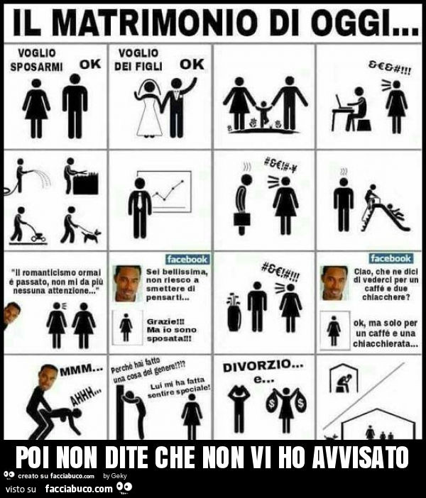 Poi non dite che non vi ho avvisato