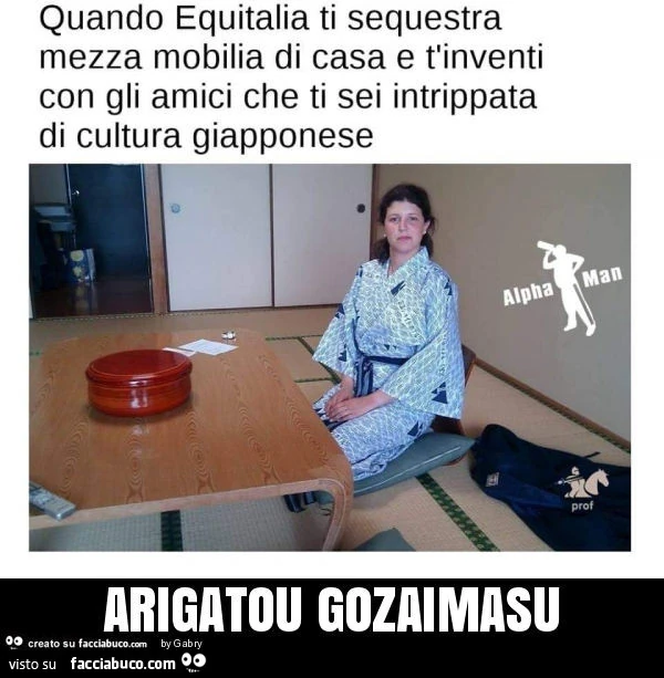 Arigatou gozaimasu