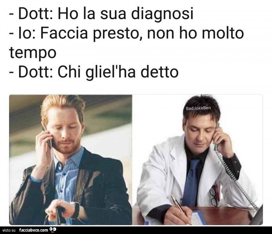 Dott e diagnosi