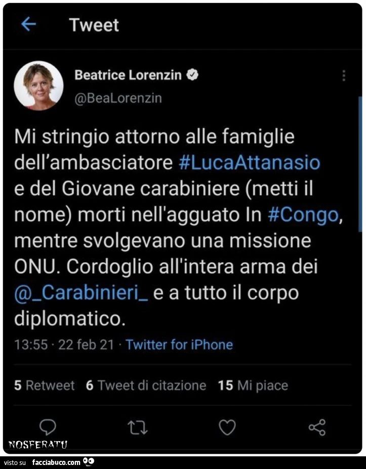 Bravo come il social manager della Lorenzin