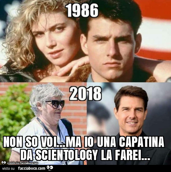 Non so voi… ma io una capatina da scientology la farei