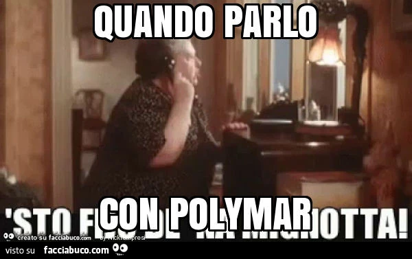 Quando parlo con polymar