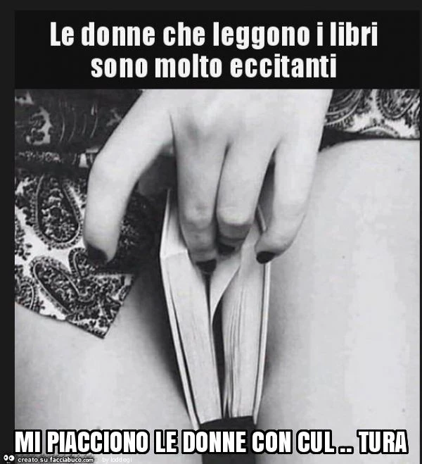 Mi piacciono le donne con cul. Tura