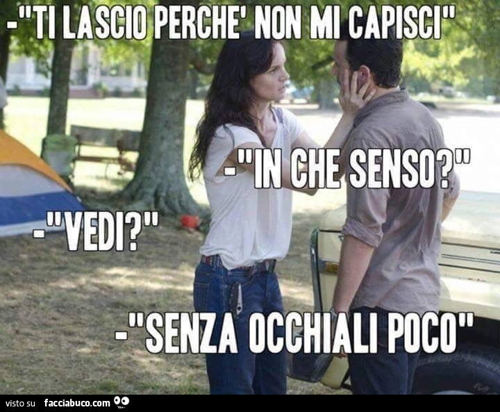 Ti lascio perché