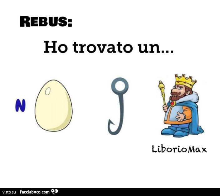 Rebus: ho trovato un…