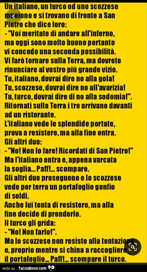 Barzelletta: davanti a San Pietro