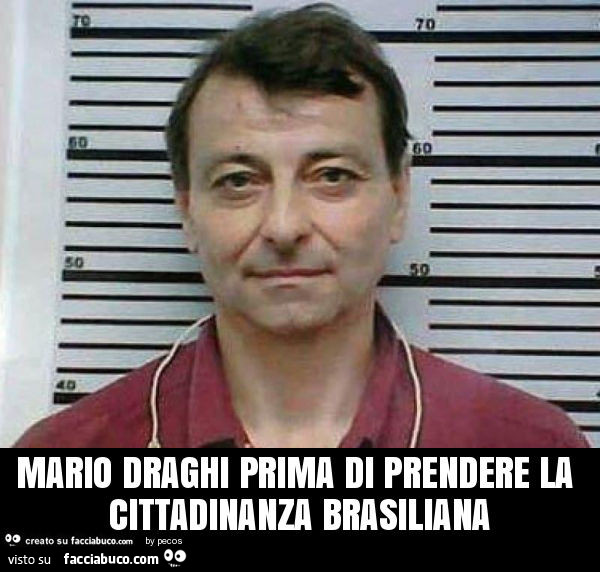 Mario draghi prima di prendere la cittadinanza brasiliana