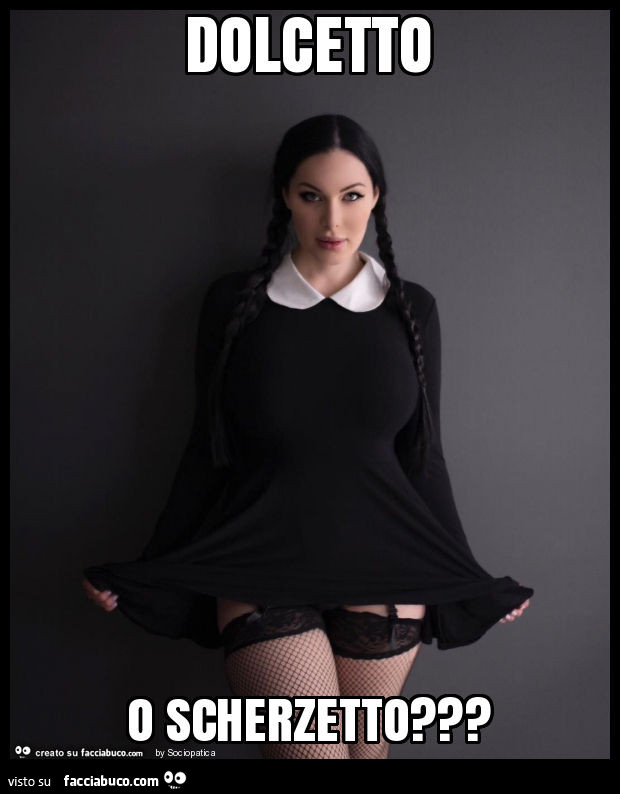 Dolcetto o scherzetto?