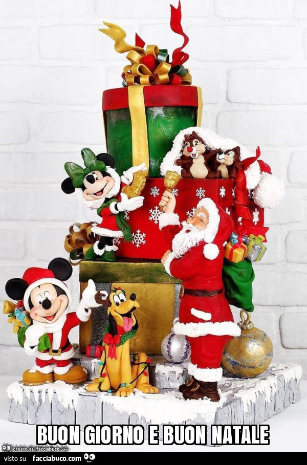 Buon giorno e buon natale