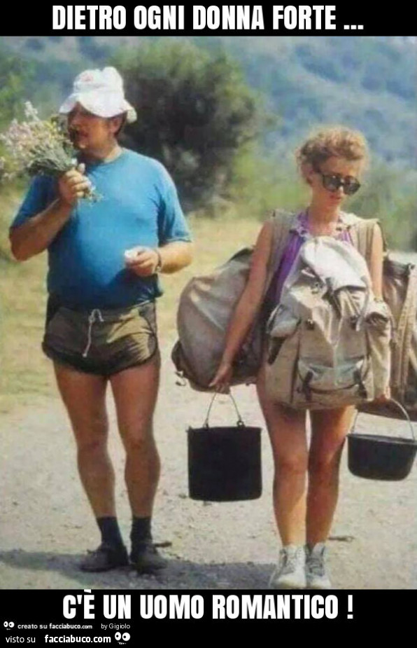 Dietro ogni donna forte… c'è un uomo romantico
