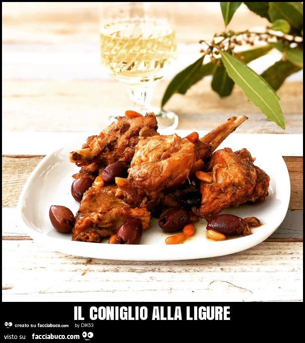 Il coniglio alla ligure