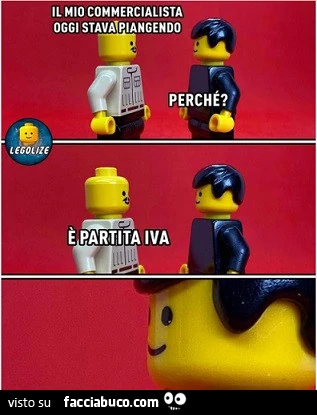 Il mio commercialista oggi stava piangendo. Perché? È Partita iva
