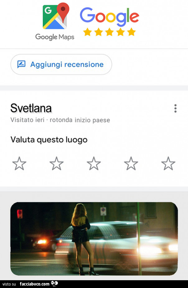 Svetlana su Google Maps