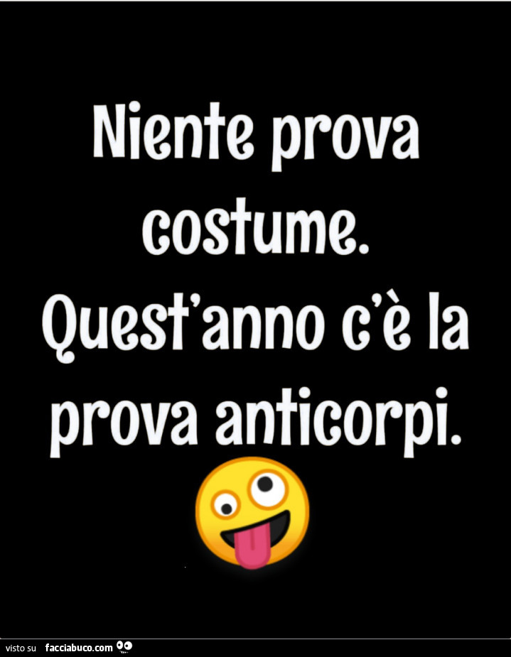 Tutti I Meme Sulla Prova Costume Facciabuco Com