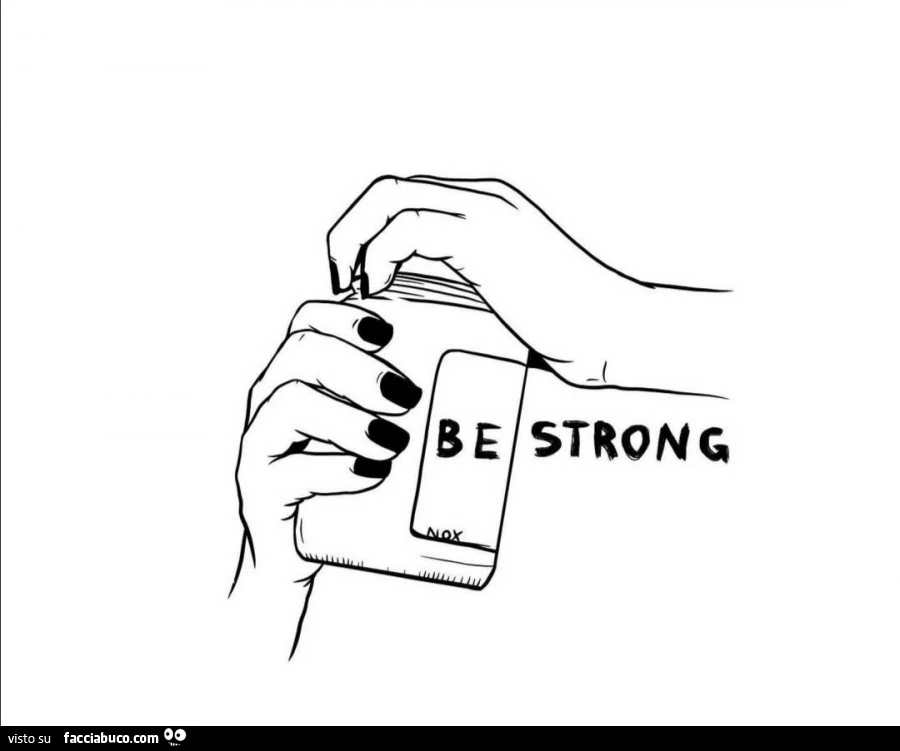 Barattolo be strong