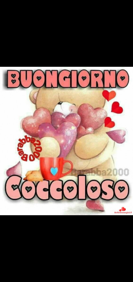 Buongiorno coccoloso