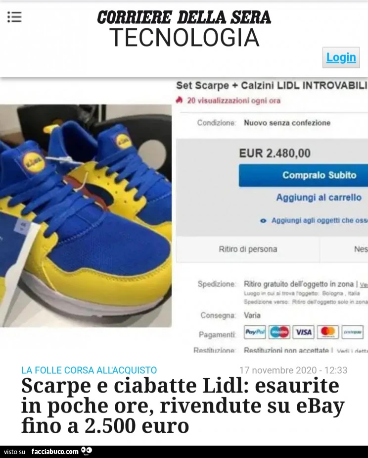 Scarpe Lidl