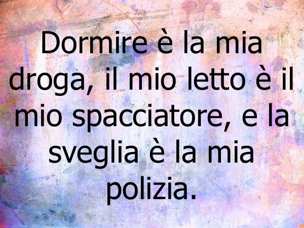 Ho sonno e vi racconto una barzelletta