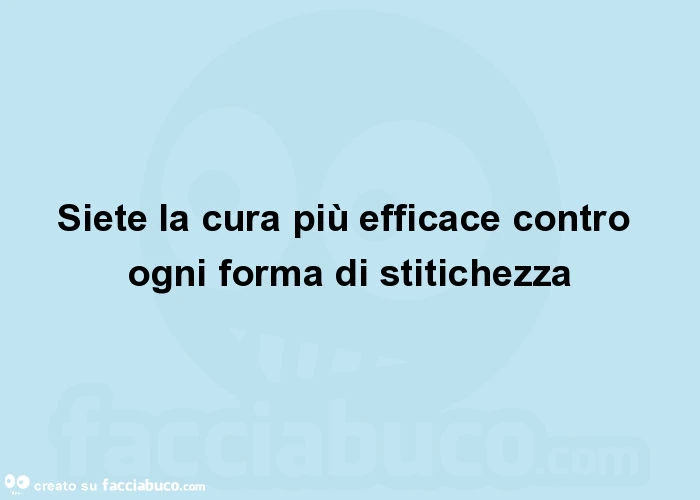 Siete la cura più efficace contro ogni forma di stitichezza