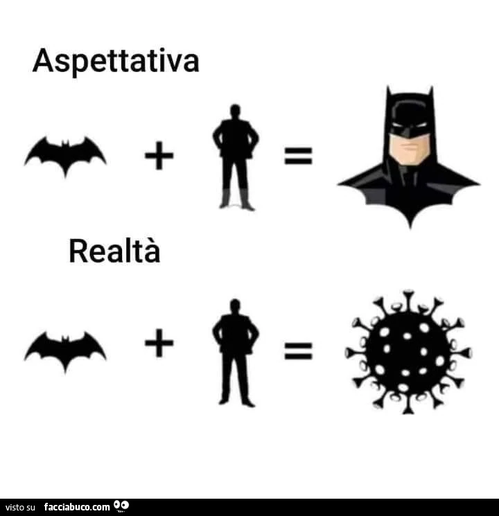 Aspettativa uomo pipistrello
