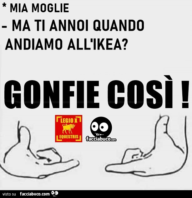 All'ikea, due palle così