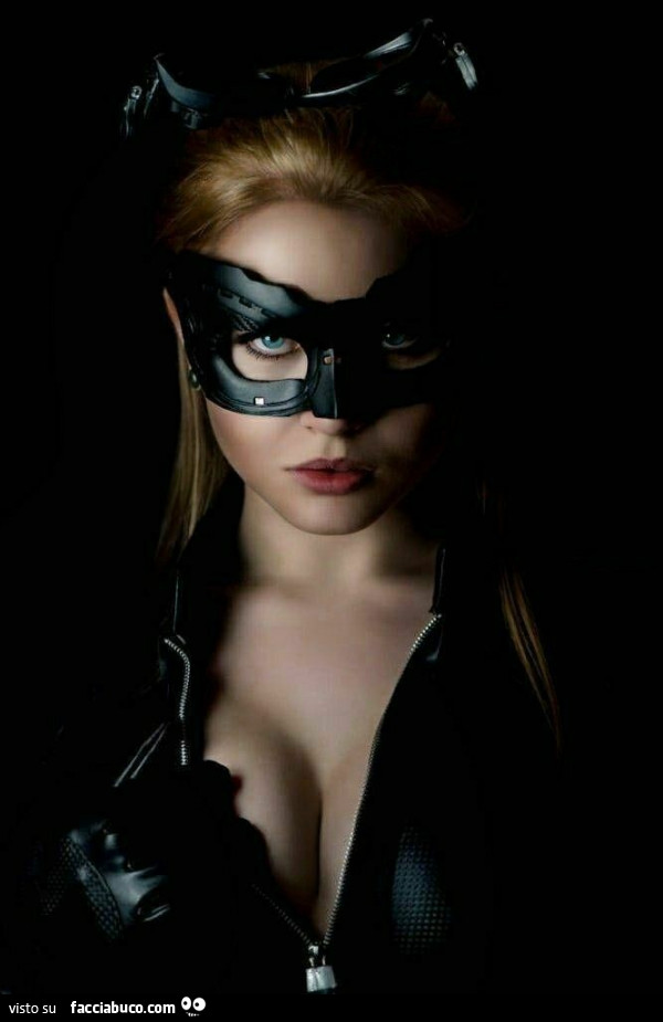 Sexy maschera da catwoman