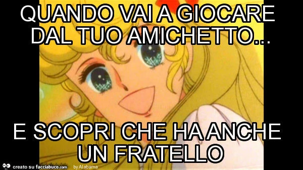 Quando vai a giocare dal tuo amichetto&hellip; e scopri che ha anche un fratello