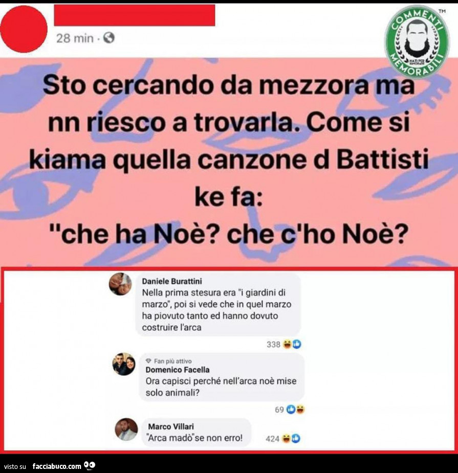 Chi canta la canzone