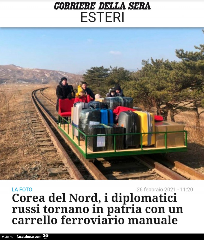 I diplomatici in treno