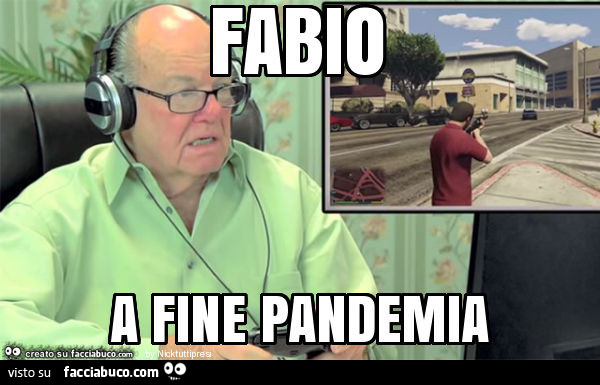 Fabio a fine pandemia
