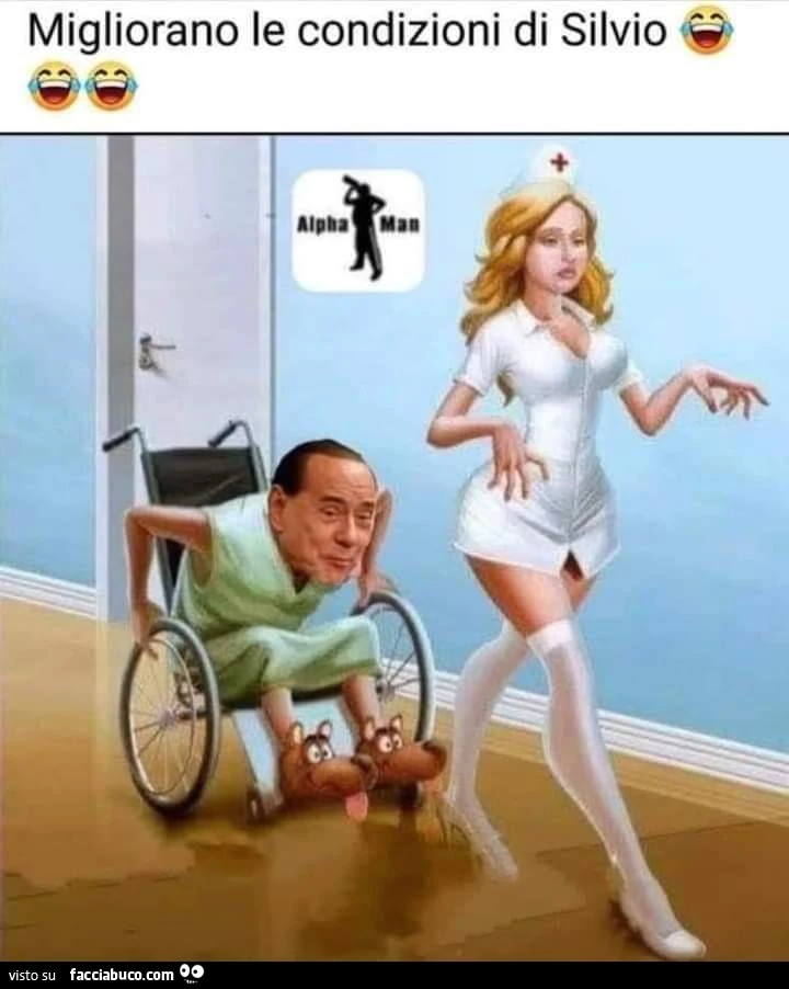 Migliorano le condizioni di silvio