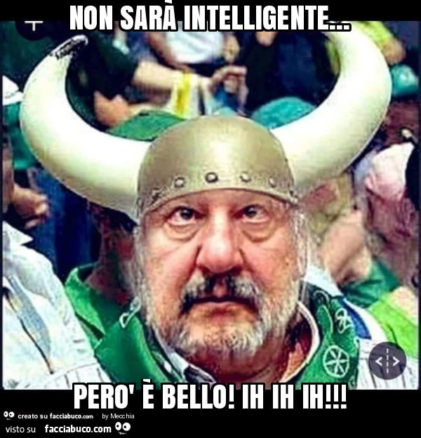 Non sarà intelligente… però è bello! Ih ih ih