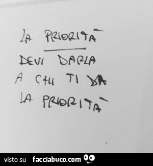 Priorità