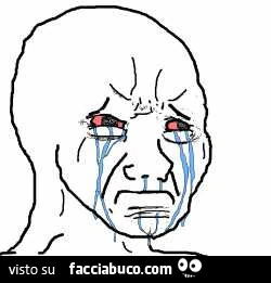 Meme che piange