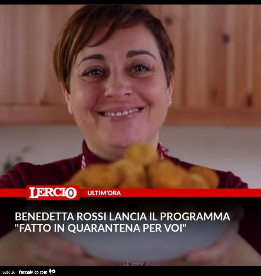 Benedetta rossi l'ho fatto in casa