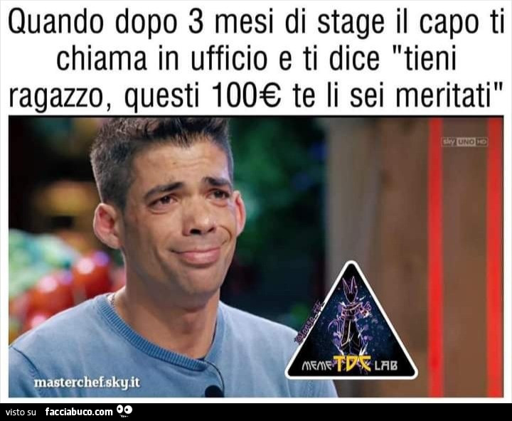 Quando Il Capo Ti Prende Di Mira Quando dopo 3 mesi di stage il capo ti chiama - Facciabuco.com