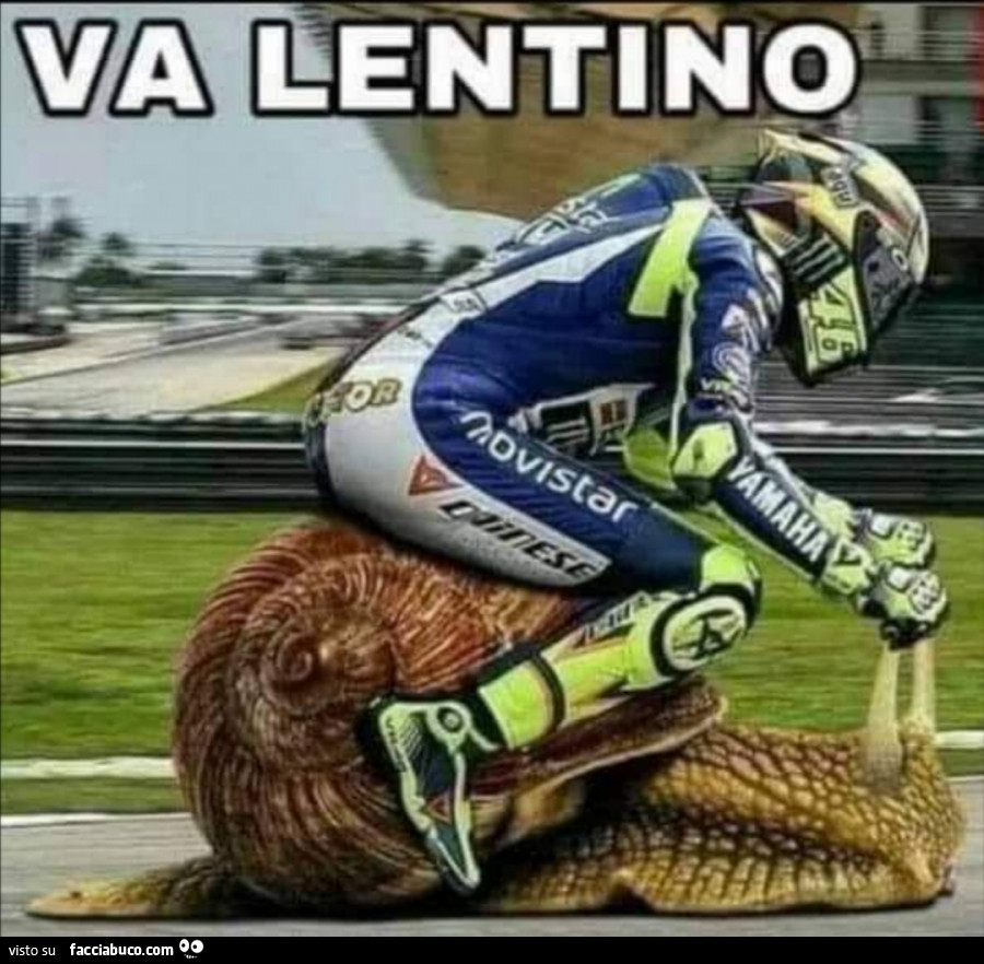 Tutti i meme su Valentino Rossi - Facciabuco.com
