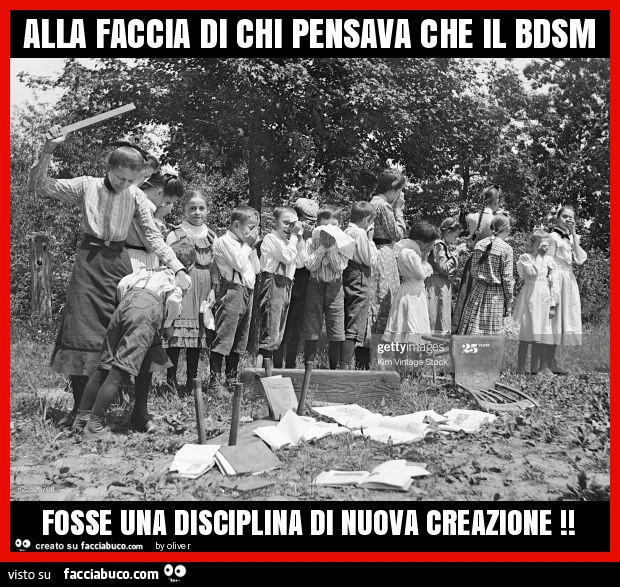 Alla faccia di chi pensava che il bdsm fosse una disciplina di nuova creazione