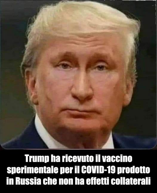 Trump ha ricevuto il vaccino sperimentale per il COVID-19 prodotto in Russia che non ha effetti collaterali