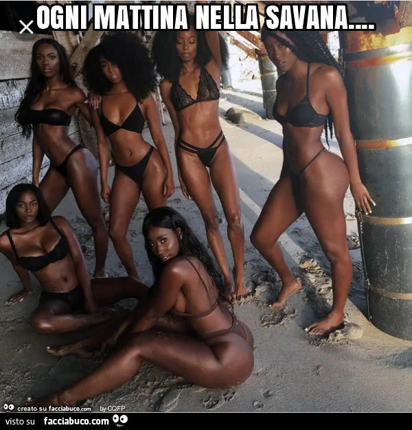 Ogni mattina nella savana