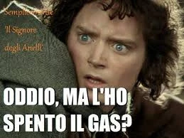 Oddio, ma l'ho spento il gas