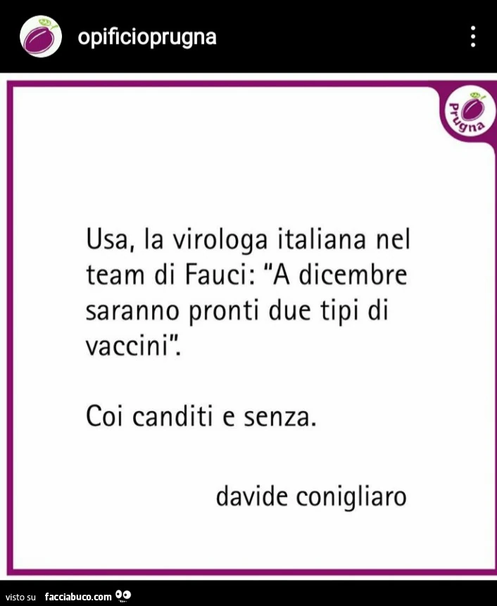 Usa, la virologa italiana nel team di fauci: a dicembre saranno pronti due tipi di vaccini. Coi canditi e senza