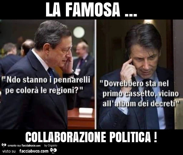 La famosa&hellip; collaborazione politica
