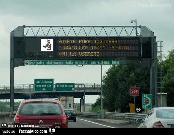 POTETE PURE TOGLIERE I DBKILLER TANTO LA MOTO