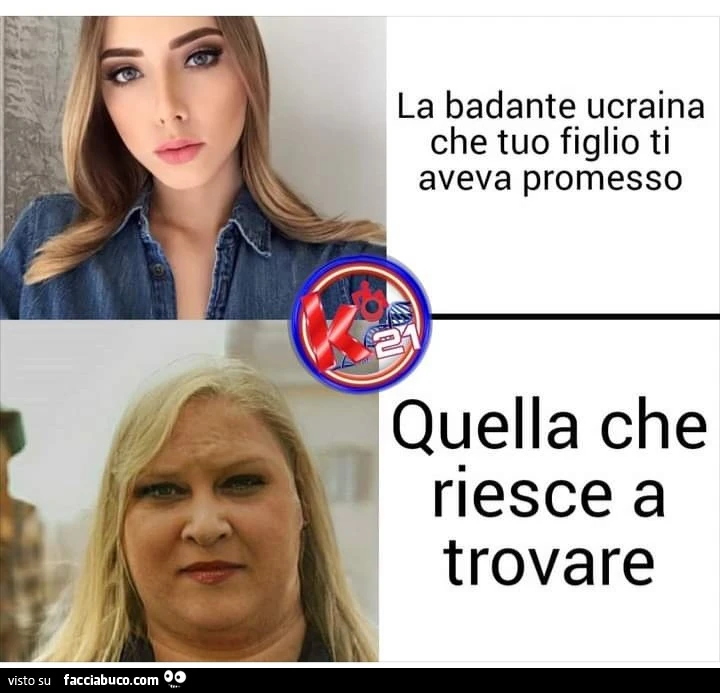 La bada te Ucraina che tuo figlio ti aveva promesso