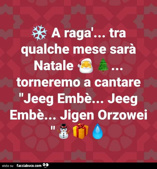 Battute Sui Regali Di Natale.Tutti I Meme Sul Natale Facciabuco Com