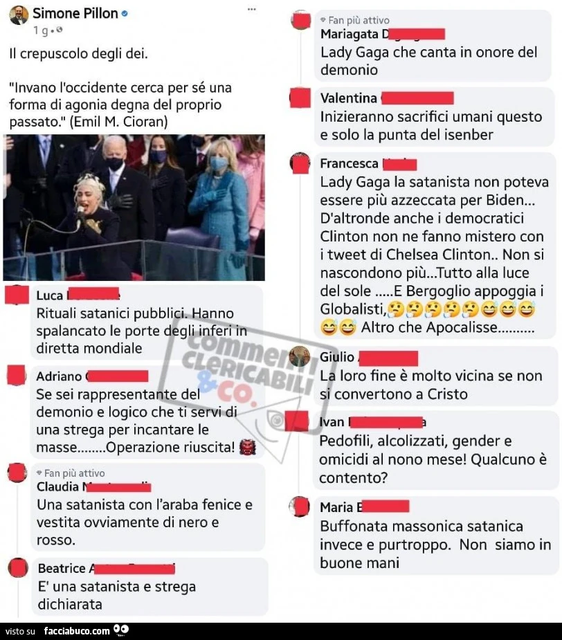 La gente sta male