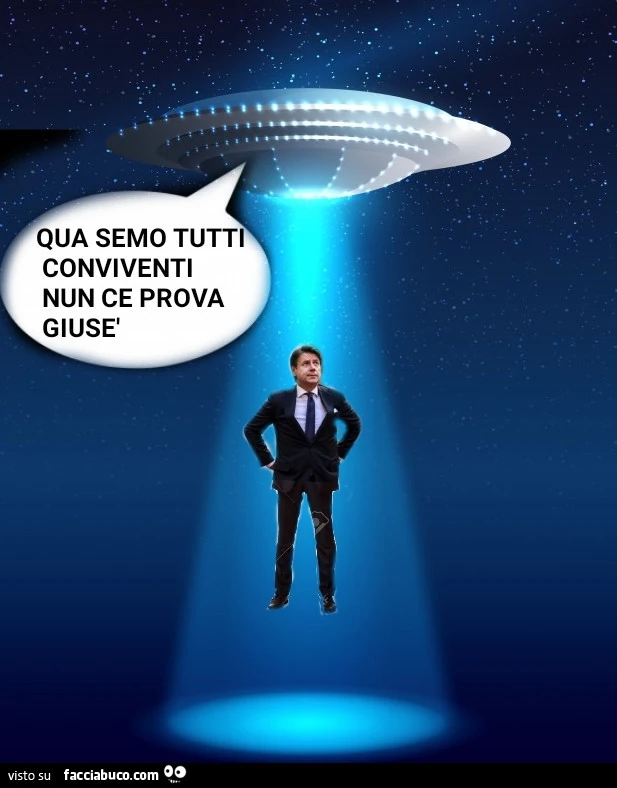 Qua semo tutti conviventi nun ce prova giusè