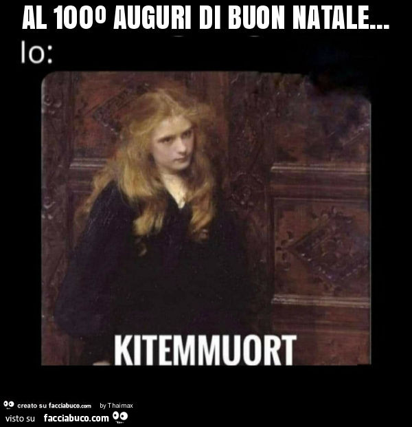 Al 100º auguri di buon natale