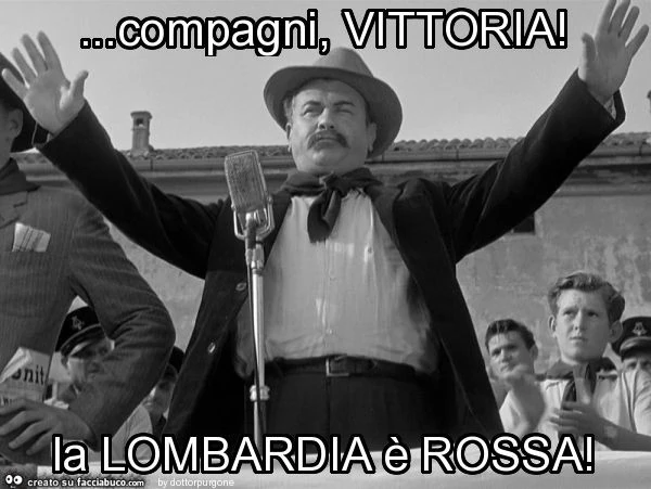 Compagni, vittoria! La lombardia è rossa